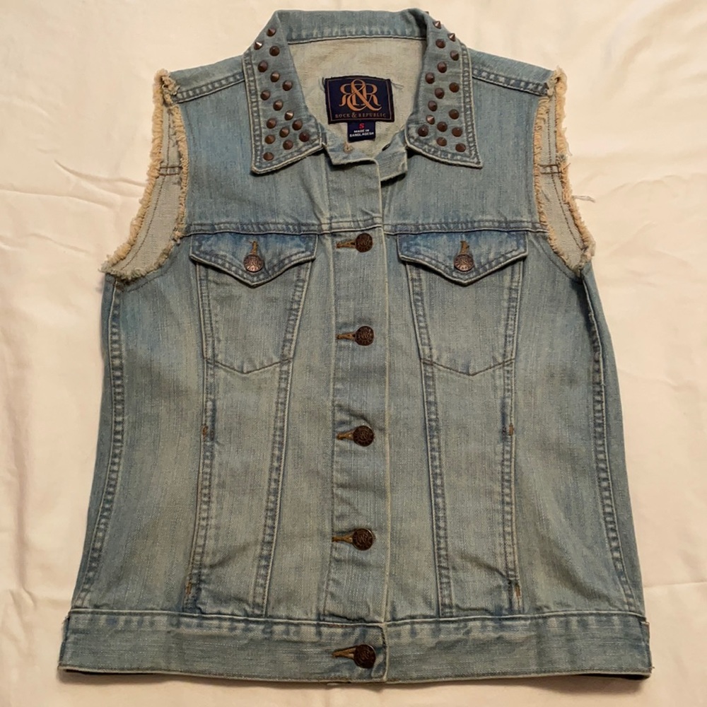 Denim vest